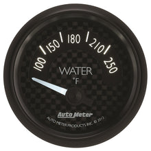 Load image into Gallery viewer, Autometer GT Series 52mm Short Sweep Electronic 100-250 Deg F Water Temperature
