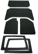 Load image into Gallery viewer, DEI 11-18 Jeep Wrangler JK 4-Door Boom Mat Complete Headliner Kit - 6 Piece - Black
