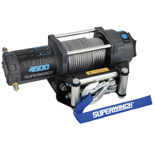 Load image into Gallery viewer, Superwinch 4500 LBS 12V DC 15/64in x 50ft Steel Rope Terra 4500 Winch - Gray Wrinkle

