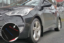 Load image into Gallery viewer, Rally Armor 12-18 Hyundai Veloster Black UR Mud Flap w/ Red Logo
