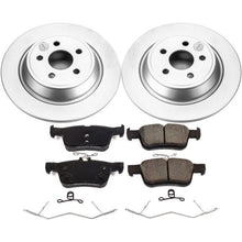 Load image into Gallery viewer, Power Stop 17-18 Lincoln Continental Rear Z17 Evolution Geomet Coated Brake Kit
