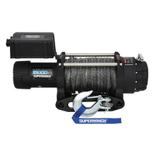 Load image into Gallery viewer, Superwinch 15000 LBS 12V DC 15/32in x 78ft Synthetic Rope Tiger Shark 15000SR Winch
