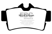Load image into Gallery viewer, EBC 94-98 Ford Mustang 3.8 Bluestuff Rear Brake Pads
