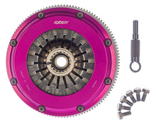 Load image into Gallery viewer, Exedy 1999-2002 Nissan Skyline GTR L6 Hyper Twin Carbon-D Clutch Sprung Center Disc Pull Type
