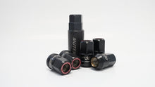 Load image into Gallery viewer, Wheel Mate Mevius Lug Bolt Set of 20 - Chrome Neon 12x1.50 50mm Ball 14mm RAD
