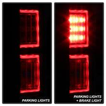 Load image into Gallery viewer, Spyder Ford F150 2015-2017 Light Bar LED Tail Lights - Black Smoke ALT-YD-FF15015-LBLED-BSM
