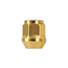 Load image into Gallery viewer, Mishimoto Steel Acorn Lug Nuts M12 x 1.5 - 24pc Set - Gold
