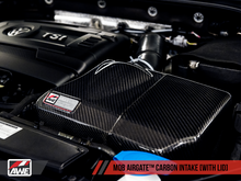 Load image into Gallery viewer, AWE Tuning Audi / Volkswagen MQB/Golf R AirGate Carbon Fiber Intake Lid
