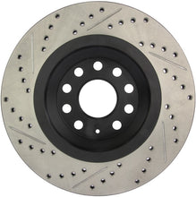 Load image into Gallery viewer, StopTech 09 VW Passat CC / 06-09 Passat Slotted &amp; Drilled Left Rear Rotor
