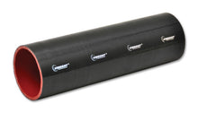 Load image into Gallery viewer, Vibrant Silicone Straight Hose Coupler 0.75in ID x 12.00in Long - Gloss Black

