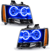Load image into Gallery viewer, Oracle Lighting 07-14 Chevrolet Tahoe Pre-Assembled LED Halo Headlights -Blue
