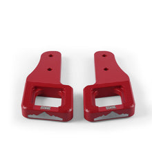 Load image into Gallery viewer, Mishimoto 2017+ Ford Raptor / 2009+ Ford F150 Borne Off-Road Billet Tow Hooks - Red
