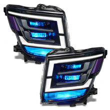 Load image into Gallery viewer, Oracle 21-22 Nissan Titan Demon Eye RGB Headlight Upgrade Kit - ColorSHIFT w/o Controller
