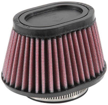 Load image into Gallery viewer, K&amp;N Filter Universal Rubber Filter 2 7/16 inch Flange 4.5x3.75 inch Base 3.5x2.5 inch Top 2.75 inch
