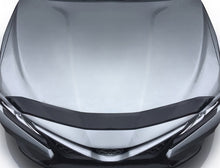Load image into Gallery viewer, AVS 18-19 Toyota Camry Aeroskin Low Profile Acrylic Hood Shield - Smoke
