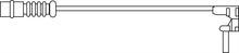 Load image into Gallery viewer, EBC 95-97 Mercedes-Benz C36 AMG (W202) 3.6 Front Wear Leads

