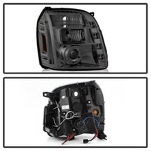 Load image into Gallery viewer, Spyder GMC Yukon 07-14/Yukon Denali 07-14 Projector Headlights LED Halo LED Smke PRO-YD-GY07-HL-SM
