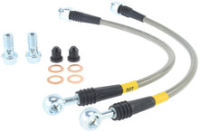 Load image into Gallery viewer, StopTech 93-02 Chevrolet Camaro / Pontiac Firebird Stainless Steel Front Brake Line Kit
