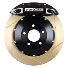 Load image into Gallery viewer, StopTech 95-98 Nissan Skyline GT-R Front BBK Black ST-40 Caliper 332x32 Zinc Slotted Rotor
