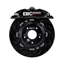 Load image into Gallery viewer, EBC Racing 12-21 Subaru BRZ/Toyota GT86 Black Apollo-4 Calipers 330mm Rotors Front Big Brake Kit
