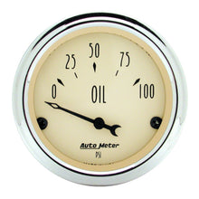 Load image into Gallery viewer, Autometer Antique Beige 5 Piece Kit 3-3/8in &amp; 2-1/16 Elec. Speedometer Gauges

