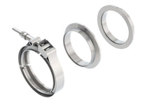 Load image into Gallery viewer, Borla Universal 3in Stainless Steel 3pc V-Band Clamp w/ Male and Female Flanges
