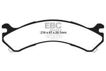 Load image into Gallery viewer, EBC 01-05 Chevrolet Silverado 3500 (2WD) Yellowstuff Rear Brake Pads
