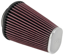 Load image into Gallery viewer, K&amp;N Universal Clamp-On Air Filter 2-7/16in Flange 4-1/2x3-3/4in Base 3x2in Top 6in Height
