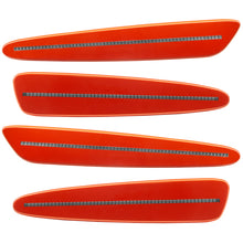 Load image into Gallery viewer, Oracle 05-13 Chevy Corvette C6 Concept Sidemarker Set - Clear - Inferno Orange Metallic (GCR)
