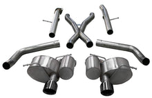 Load image into Gallery viewer, Corsa 12-20 Jeep Grand Cherokee SRT 2.75in Dual Rear Xtreme Cat-Back Exhaust - Black PVD Tip Finish

