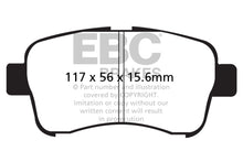 Load image into Gallery viewer, EBC 01-04 Suzuki Aerio 2.0 Greenstuff Front Brake Pads
