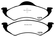 Load image into Gallery viewer, EBC 99 Dodge Dakota 2WD 2.5 Yellowstuff Front Brake Pads
