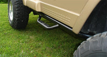 Load image into Gallery viewer, N-Fab Nerf Step 97-06 Jeep Wrangler-Unlimited TJ/BJ 2 Door All - Gloss Black - W2W - 3in
