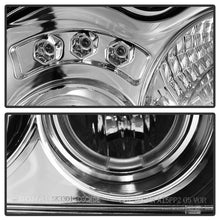 Load image into Gallery viewer, Spyder Jeep Grand Cherokee 05-07 Projector Headlights LED Halo LED Chrm Low 9006 PRO-YD-JGC05-HL-C
