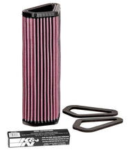 Load image into Gallery viewer, K&amp;N 07-12 Ducati 1098/1098S/1098R/848 848/1198S/Streetfighter/848 Evo/Diavel Replacement Air Filter
