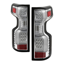 Load image into Gallery viewer, Spyder Chevy Silverado 19-20 LED Tail Light Chrome ALT-YD-CS19HAL-C
