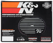 Load image into Gallery viewer, K&amp;N Street Metal Intake System Side Draft Touring Silver Intake System-Harley Davidson
