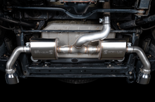 Load image into Gallery viewer, AWE Tuning 07-18 Jeep Wrangler JK/JKU 3.6L Tread Edition Axle-Back Dual Exhaust - Chrome Silver Tips
