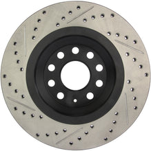 Load image into Gallery viewer, StopTech 09 VW Passat CC / 06-09 Passat Slotted &amp; Drilled Left Rear Rotor
