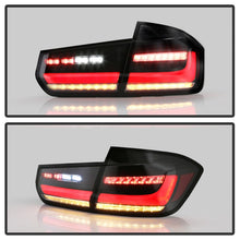 Load image into Gallery viewer, Spyder BMW 3 Series F30 2012-2018 Full LED Tail Lights (ALT-YD-BMWF3012-SEQ-BK) -  Black
