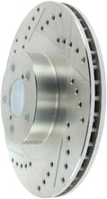 Load image into Gallery viewer, StopTech Select Sport 03-08 Subaru Forester Sport Slotted and Drilled Left Front Rotor

