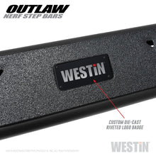 Load image into Gallery viewer, Westin 14-18 Chevrolet/GMC Silv/Seirra 1500 Double Cab Outlaw Nerf Step Bars
