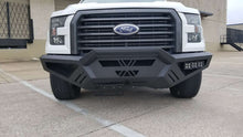 Load image into Gallery viewer, Road Armor 15-17 Ford F150 SPARTAN Front Bumper Bolt-On Pre-Runner Guard - Tex Blk

