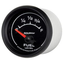 Load image into Gallery viewer, AutoMeter Gauge Fuel Level 2-1/16in. 0 Ohm(e) to 90 Ohm(f) Elec Es
