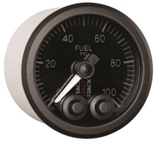 Load image into Gallery viewer, Autometer Stack Instruments Pro Control 52mm 0-100 PSI Fuel Pressure Gauge - Black (1/8in NPTF Male)

