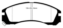 Load image into Gallery viewer, EBC 98-02 Dodge B150 B1500 Cargo 1500 Van 1/2 Ton Yellowstuff Rear Brake Pads
