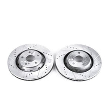 Load image into Gallery viewer, Power Stop 09-16 Toyota Venza Front Evolution Drilled &amp; Slotted Rotors - Pair
