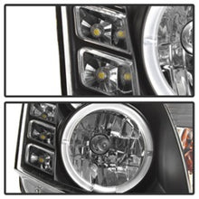 Load image into Gallery viewer, Spyder Infiniti G35 03-07 2DR Projector Halogen - LED Halo DRL Blk High H4 PRO-YD-IG35032D-DRL-BK
