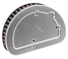 Load image into Gallery viewer, K&amp;N Replacement Unique Air Filter 6.625in L x 4.75in W x 1.625in H with 1 Flange for Harley Davidson
