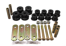 Load image into Gallery viewer, Energy Suspension 67-81 Chevrolet Camaro Black Heavy Duty Shackle Set (Includes Hardware)
